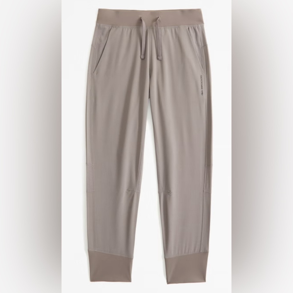 Abercrombie & Fitch YPB Teen Motiontek Active Taper Drawstring Joggers Sz 9-10